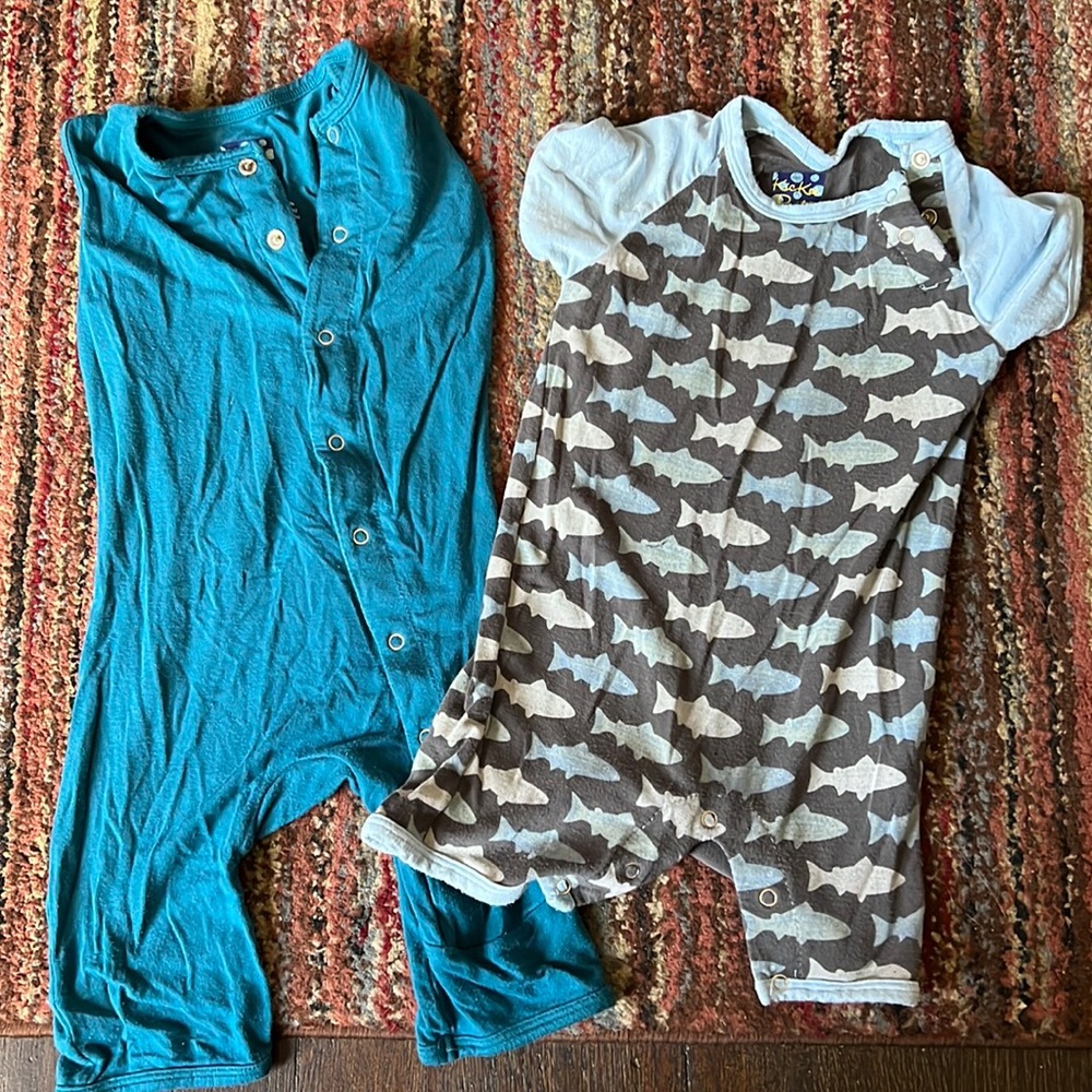 Kickee pants 6-12 month jumpers